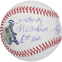 Balle de baseball autographiée Fernando Tatis Jr. des Padres de San Diego avec inscriptions multiples - Édition limitée n° 10/10