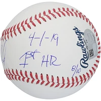 Fernando Tatis Jr. San Diego Padres Autographed Baseball with Multiple Inscriptions - Limited Edition of 10