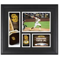 Lids George Kittle San Francisco 49ers Fanatics Authentic Framed 15 x 17  Player Collage with a Piece of Game-Used Ball