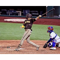 Photographie non signée de Fernando Tatis Jr. San Diego Padres Grand Slam contre Texas Rangers.