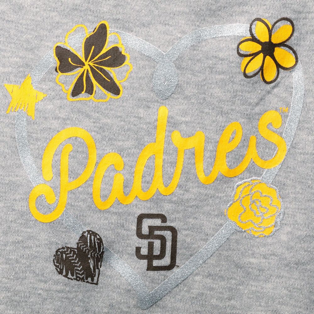 Infant Brown/Gold/Gray San Diego Padres Batter Up 3-Pack Bodysuit Set