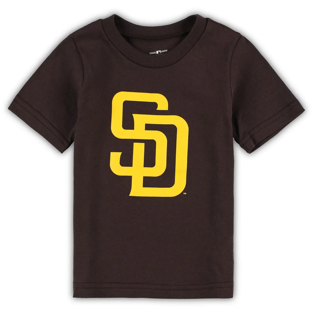 Women's Fanatics Branded Brown/White San Diego Padres Team T-Shirt Combo Set