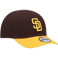 Casquette New Era San Diego Padres Team Colour My First 9TWENTY Flex pour bébé, marron