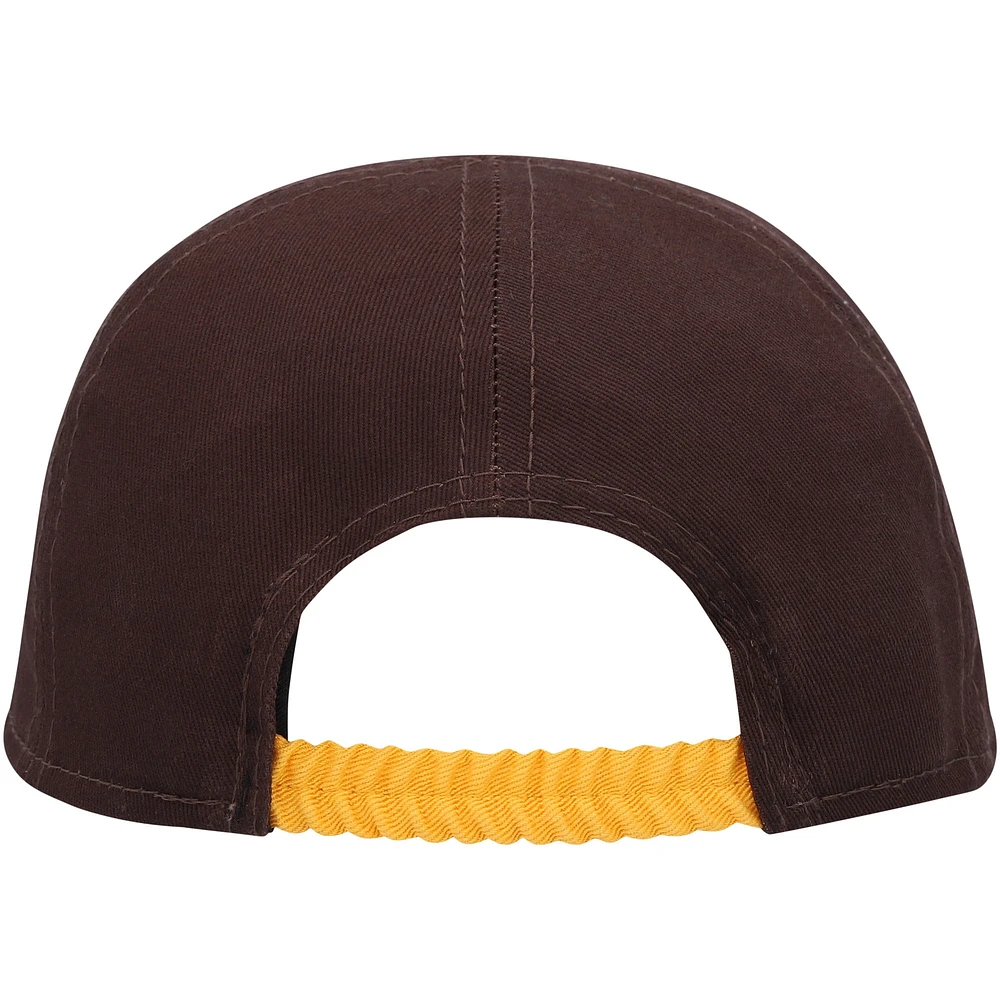 Casquette New Era San Diego Padres Team Colour My First 9TWENTY Flex pour bébé, marron