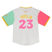 Maillot de joueur Nike Fernando Tatis Jr. San Diego Padres City Connect Limited blanc pour enfant