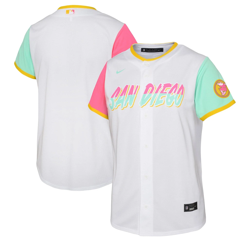 Infant Nike White San Diego Padres City Connect Replica Jersey