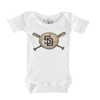 Lids San Diego Padres Tiny Turnip Youth Baseball Crossbats T-Shirt - White