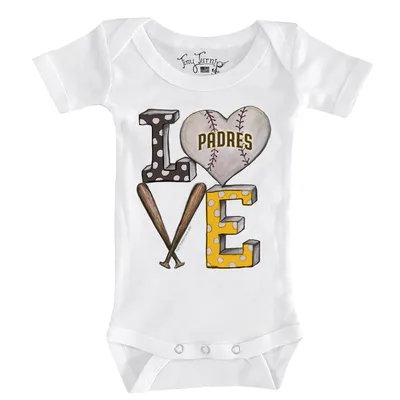 Lids Los Angeles Dodgers Tiny Turnip Infant Lucky Charm Bodysuit - White