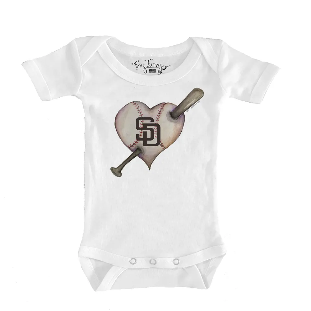 Lids San Diego Padres Tiny Turnip Toddler Fastball T-Shirt - White