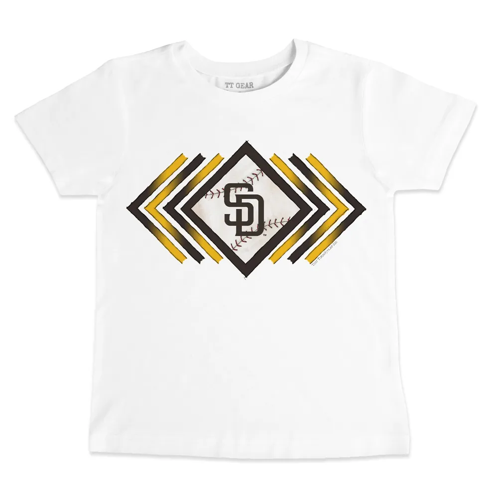 Lids San Diego Padres Tiny Turnip Infant Girl Teddy T-Shirt