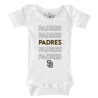 Lids San Diego Padres Infant Little Fan Two-Pack Bodysuit Set