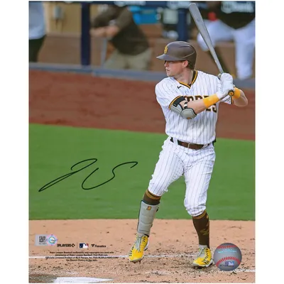 Autographed San Diego Padres Luke Voit Fanatics Authentic 8'' x 10''  Hitting Photograph