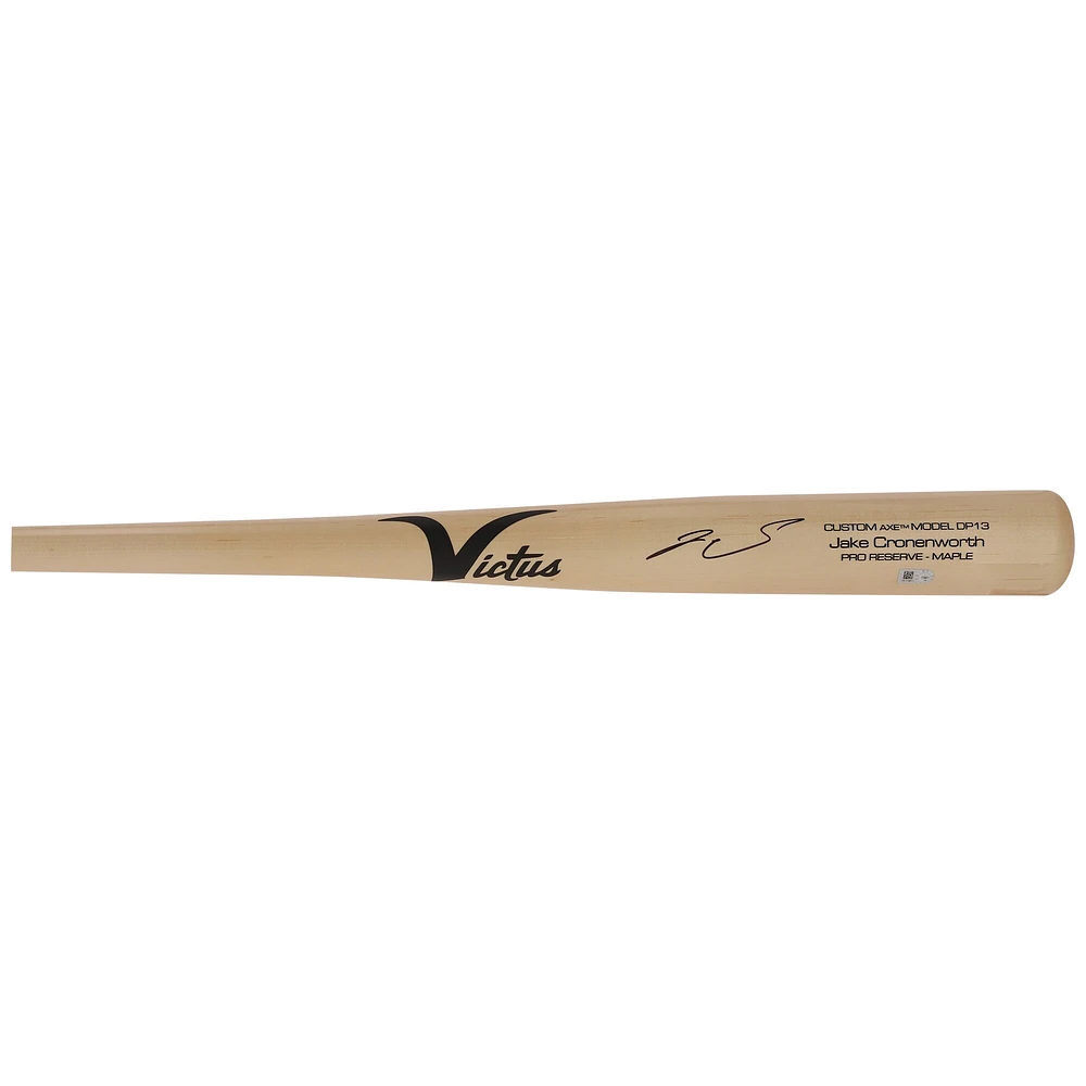Bâton de jeu Victus autographié par Jake Cronenworth des Padres de San Diego