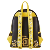 Loungefly San Diego Padres Floral Mini Backpack