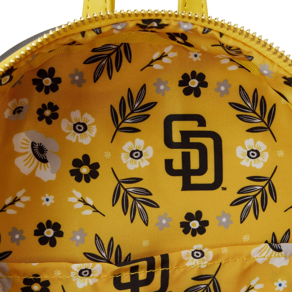 Loungefly San Diego Padres Floral Mini Backpack