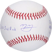 Manny Machado San Diego Padres Autographed Baseball with Multiple Inscriptions - Limited Edition #1/10