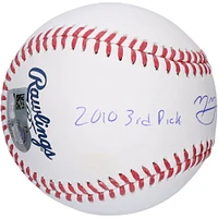Manny Machado San Diego Padres Autographed Baseball with Multiple Inscriptions - Limited Edition #1/10