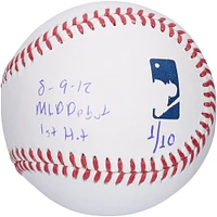 Manny Machado San Diego Padres Autographed Baseball with Multiple Inscriptions - Limited Edition #1/10