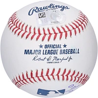 Balle de baseball autographiée Manny Machado des Padres de San Diego avec inscriptions multiples