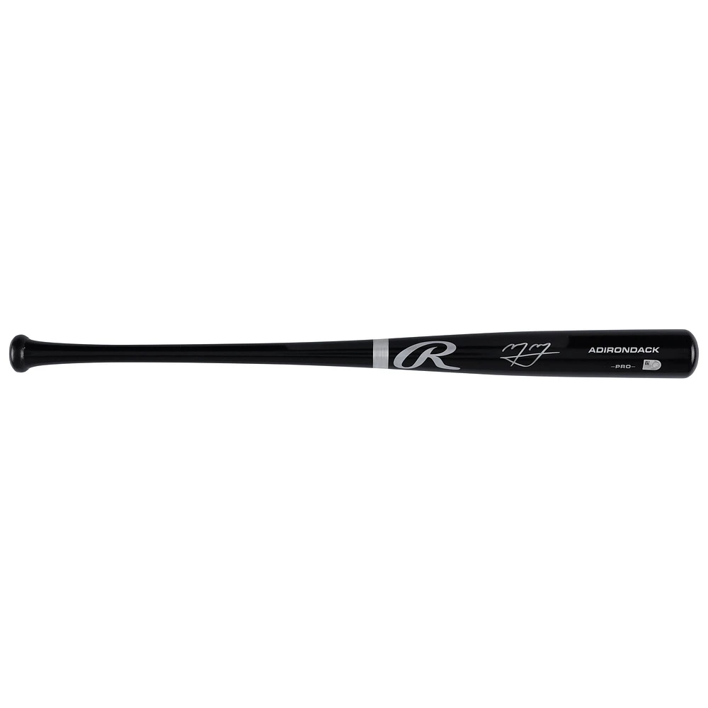 Manny Machado San Diego Padres Autographed Black Rawlings Pro Bat 