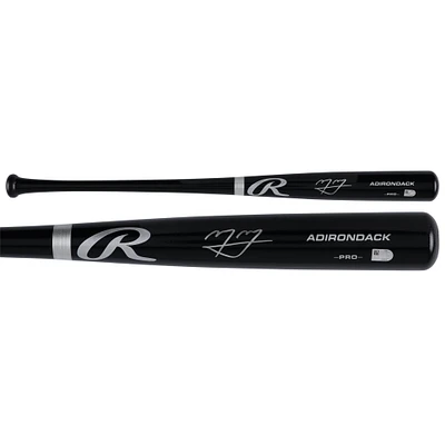 Manny Machado San Diego Padres Autographed Black Rawlings Pro Bat 