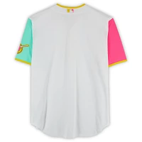 Manny Machado San Diego Padres Autographed White Nike City Connect Replica Jersey - Signature on Front