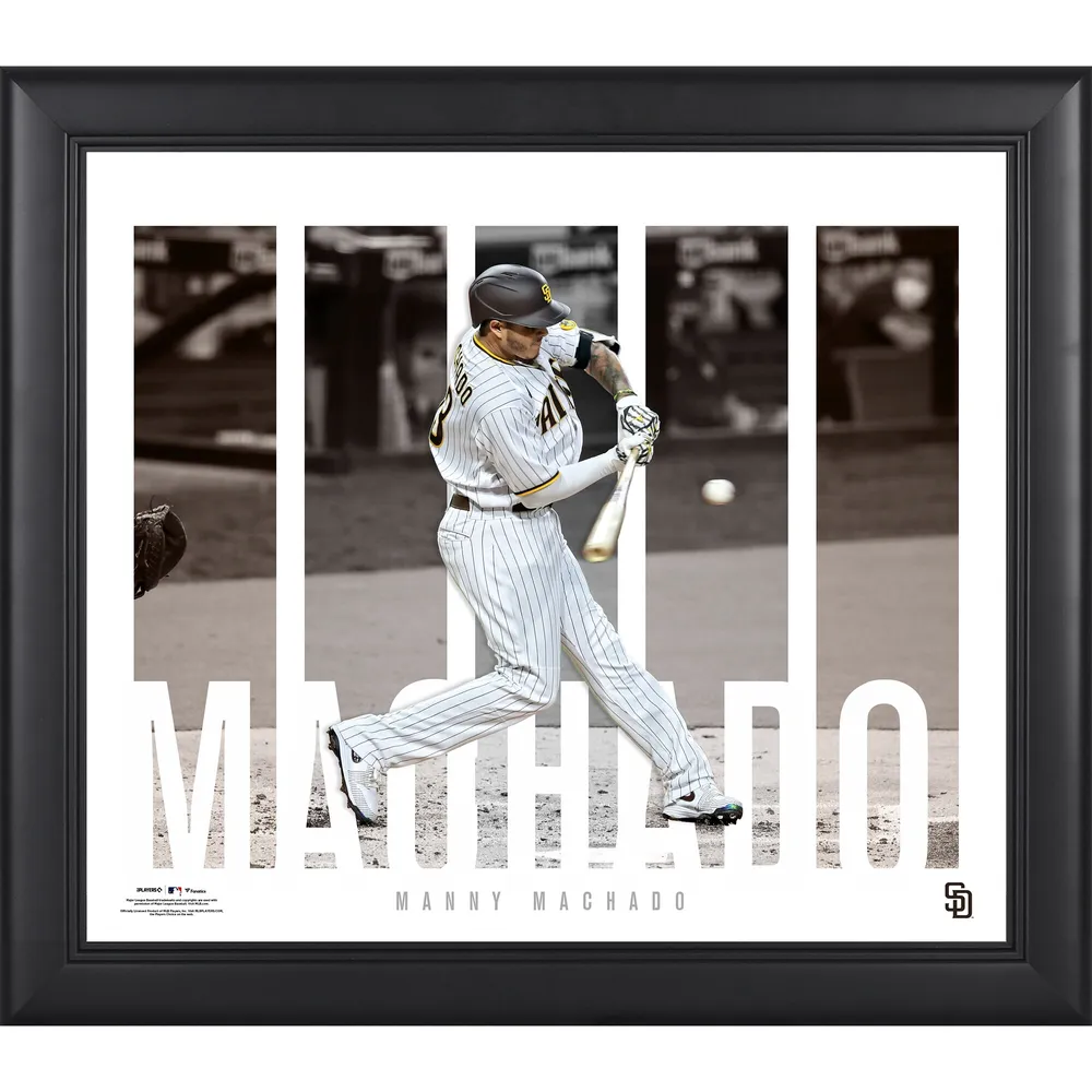 Manny Machado San Diego Padres Unsigned Home Run Photograph