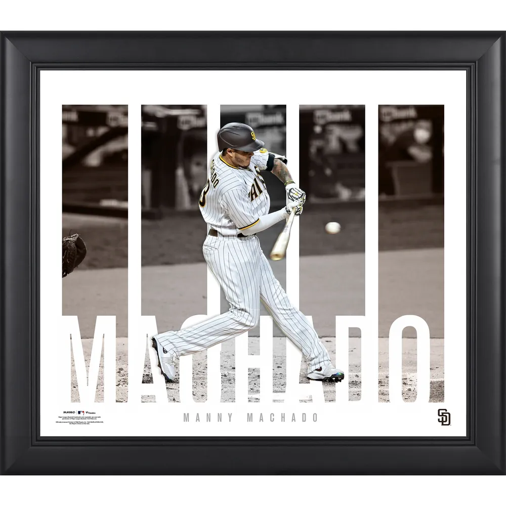 San Diego Padres Fanatics Authentic Framed 15 x 17 2020