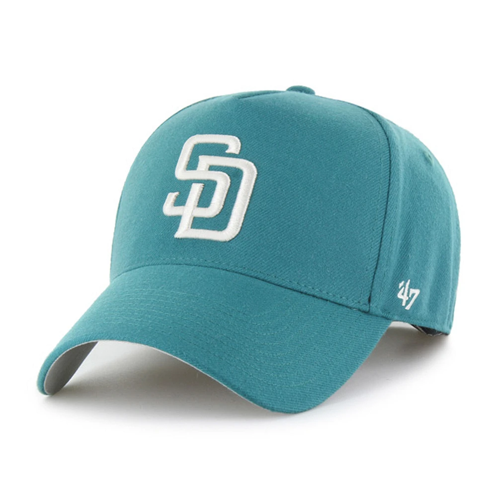 Men's '47  Teal San Diego Padres Ballpark Offside Adjustable Hat