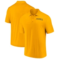 Men's Fanatics  Gold San Diego Padres Logo Polo