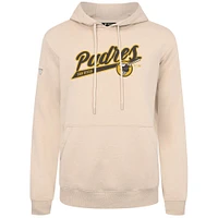 Sweat à capuche en polaire kaki Levelwear pour homme des Padres de San Diego Podium