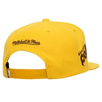 Casquette Snapback Big Time Coop dorée des Padres de San Diego de Mitchell & Ness pour homme