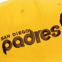 Casquette Snapback Big Time Coop dorée des Padres de San Diego de Mitchell & Ness pour homme
