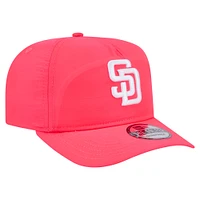 Casquette ajustable Everyday Golfer rose New Era pour homme des Padres de San Diego