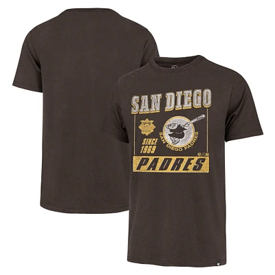 Men's '47 Brown San Diego Padres Outlast Franklin T-Shirt