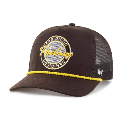 Casquette ajustable Promenade Hitch marron San Diego Padres '47 pour homme