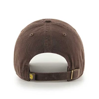 Men's '47  Brown San Diego Padres Team Pride Clean Up Adjustable Hat