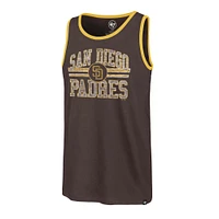 Men's '47 Brown San Diego Padres Winger Franklin Tank Top