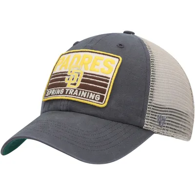 San Diego Padres Majestic Women's Smoke-Dye Adjustable Hat - Gray