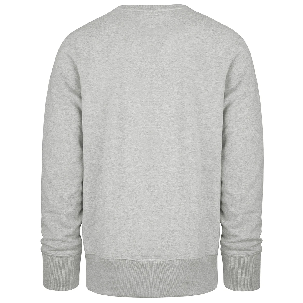 Men's '47  Gray San Diego Padres Letters Headline Pullover Sweatshirt