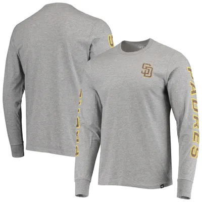 Lids San Diego Padres Big & Tall Raglan T-Shirt - Oatmeal/Heathered  Charcoal