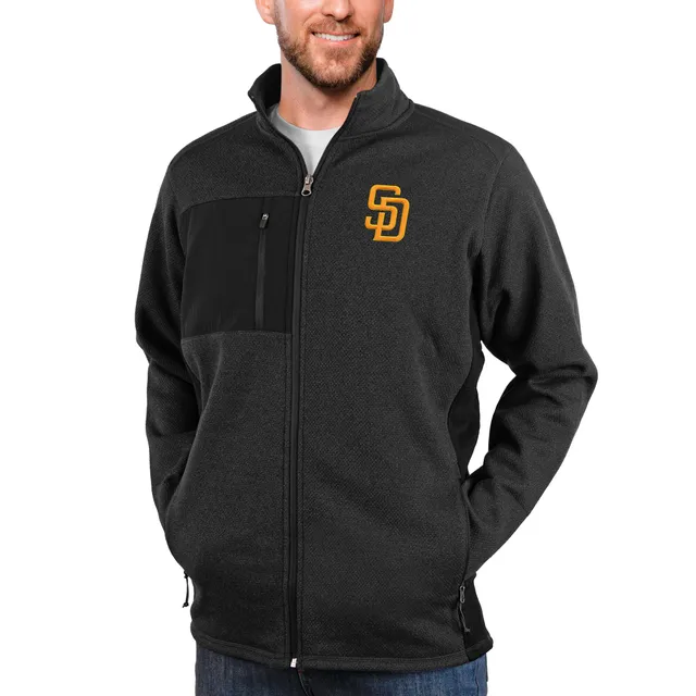 Stitches San Diego Padres Brown Camo Full-Zip Jacket