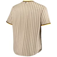 Lids San Diego Padres Big & Tall Road Replica Team Jersey - Brown