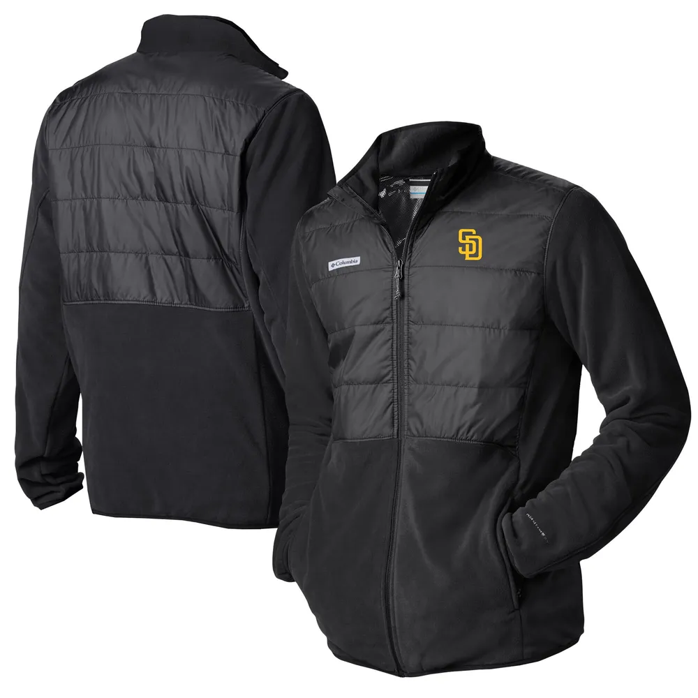 Cutter & Buck San Diego Padres Gray Roam Eco Recycled Full-Zip Jacket