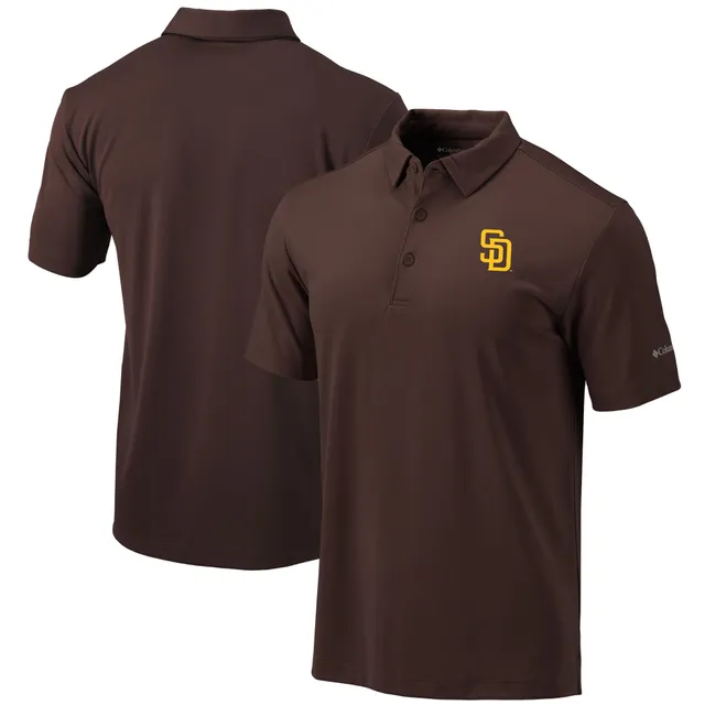 MLB Men's San Diego Padres Nike Gray Dri-FIT Stripe Polo