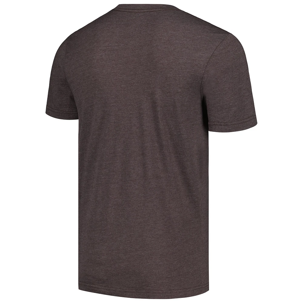 Ensemble de nuit T-shirt et pantalon Concepts Sport pour hommes, anthracite/marron, San Diego Padres Meter