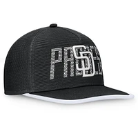 Men's Fanatics  Black San Diego Padres Let's Glow Line Drive Snapback Hat
