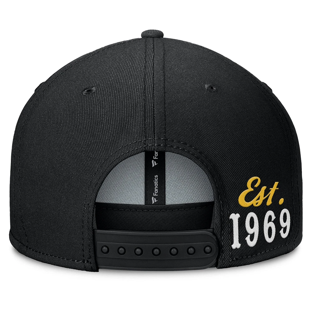 Men's Fanatics Black San Diego Padres Walk-Off Bullpen Snapback Hat