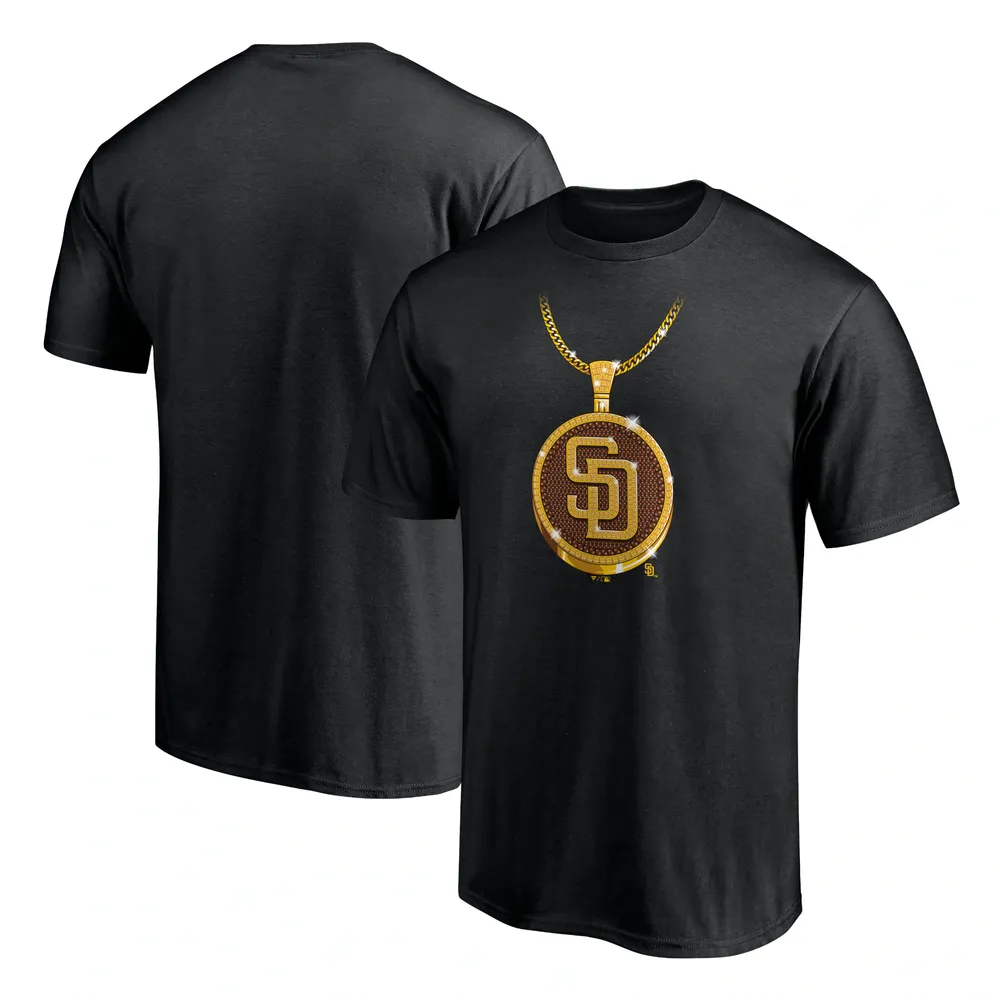 Men's Fanatics Branded Juan Soto Brown San Diego Padres Bobble Head T-Shirt