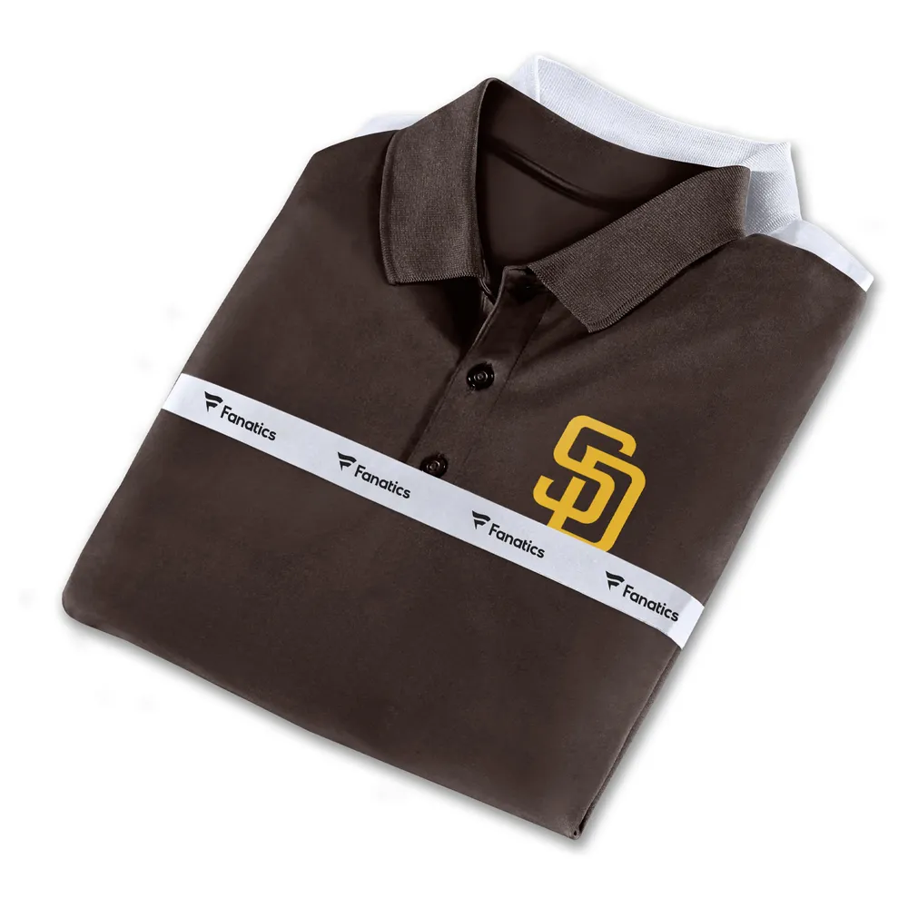 Women's Fanatics Branded Brown/White San Diego Padres Team T-Shirt